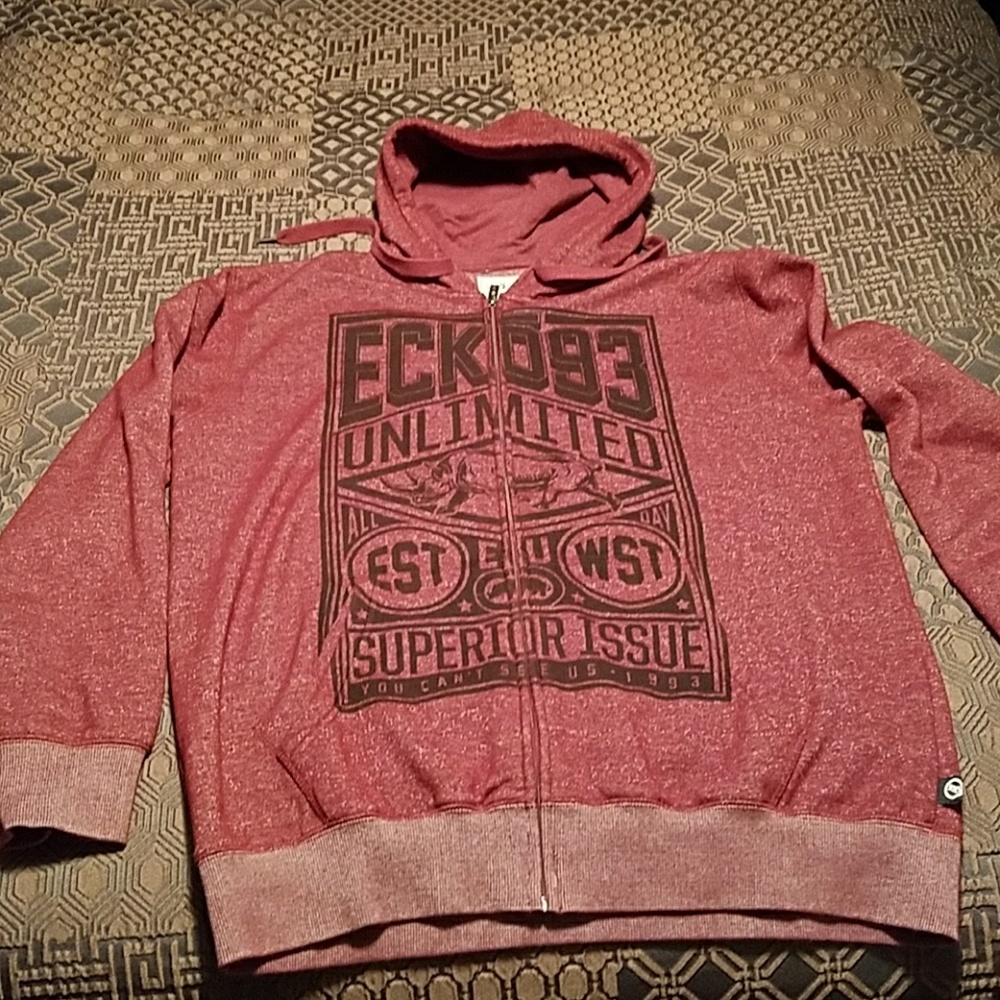 Ecko men's hoodie L red
